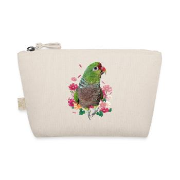 Wine parrot - Organic Pouch - nature - Front
