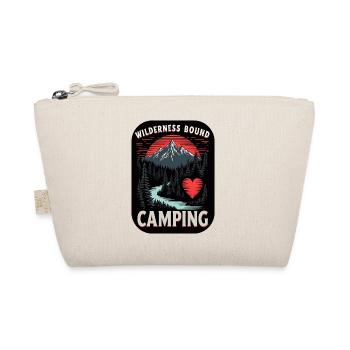 Wilderness Bound Camping Herz - Bio-Täschchen - Natur - Vorne