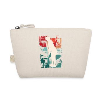 Golf Golfing Golfer Player Sports Hobby Vintage - Organic Pouch - nature - Front