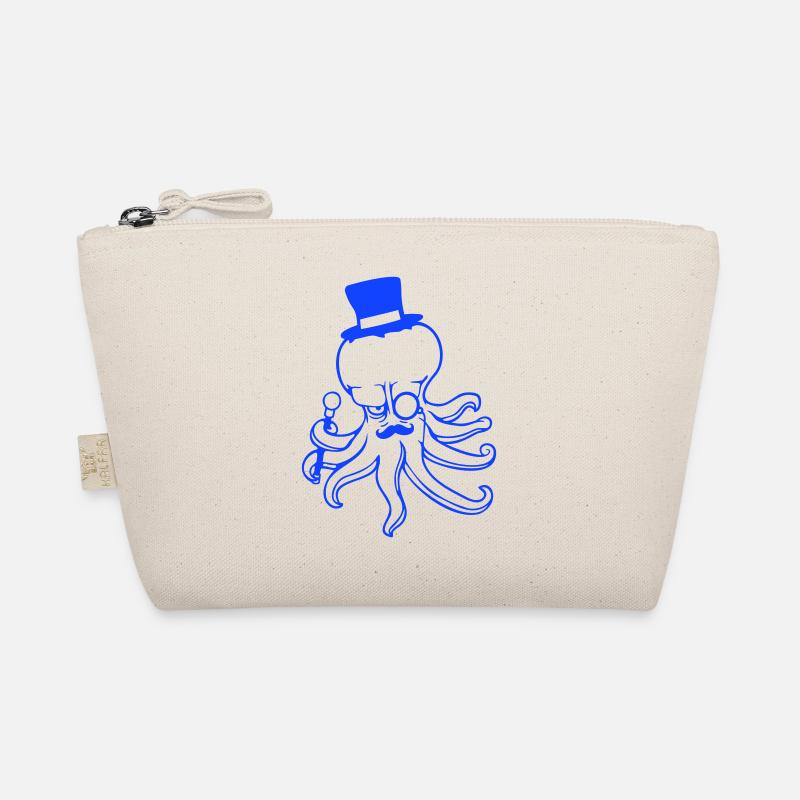 Kraken Mr. Sir Cappello a cilindro Monocolo Occhiali Impero Borsetta ecologica 