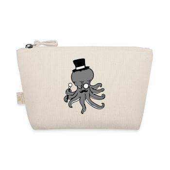 Kraken Mr. Sir Chapeau haut de forme Monocle Lunettes Empire - Trousse biologique - nature - Devant