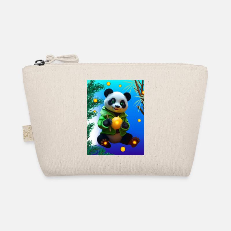 Cyber Lemon Bamboo Panda Organic Pouch