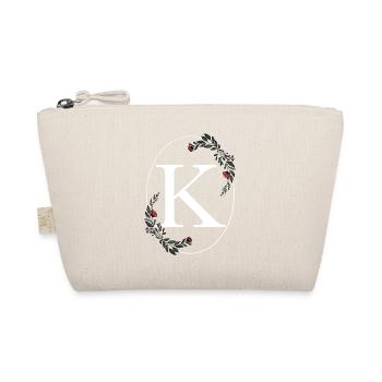 Letter K - Organic Pouch - nature - Front