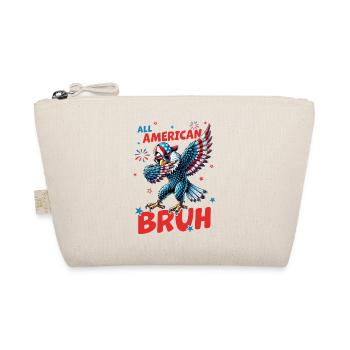 Tout Américain Bruh - Trousse biologique - nature - Devant
