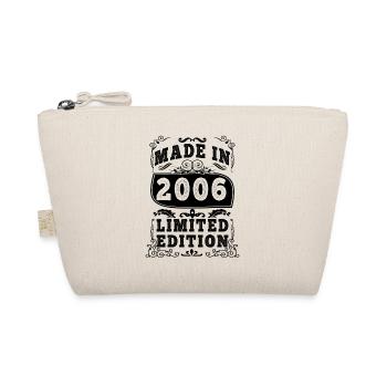 2006 Original 2006 Vintage Vintage Retro anniversa - Organic Pouch - nature - Front