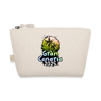 Gran Canaria 2025 Holiday Palm Trees - Organic Pouch - nature - Front