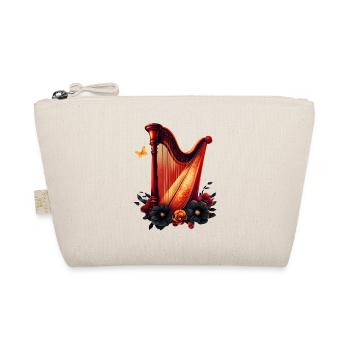 Cosmic melody, the magic of the harp. - Organic Pouch - nature - Front