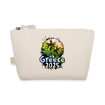 Greece 2025 Holiday Palm Trees - Organic Pouch - nature - Front