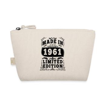 1961 Original 1961 Vintage Vintage Retro anniversa - Organic Pouch - nature - Front