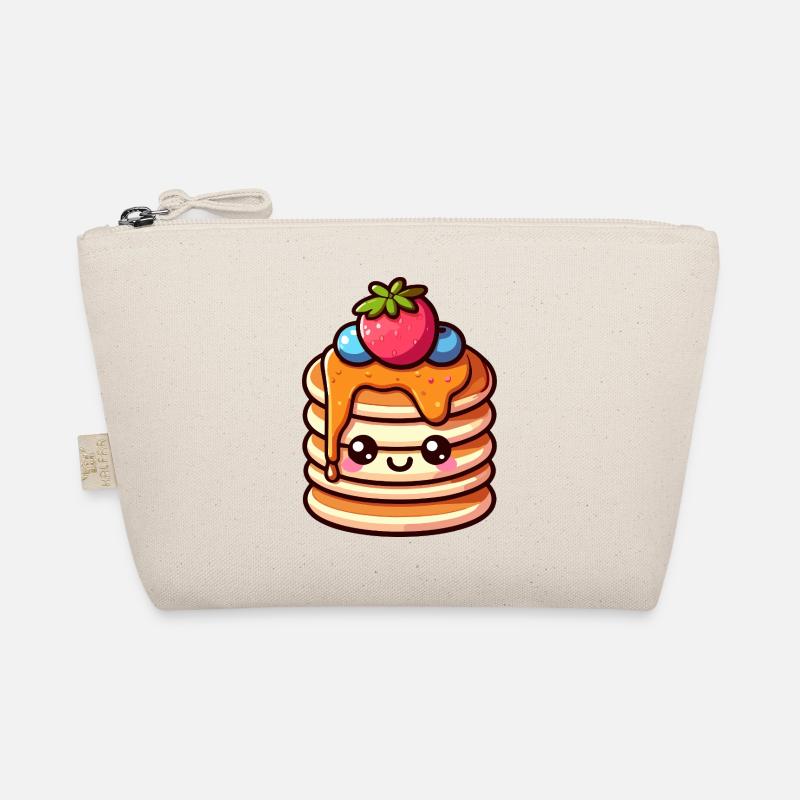 Kawaii Snack Stack T-Shirt Design Bio-Täschchen