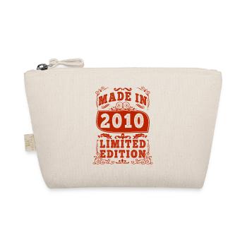 2010 Birthday 2010 Born In 2010 Birthday - Organic Pouch - nature - Front