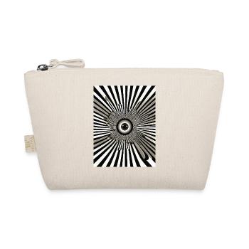 Eye in a sea of rays - Organic Pouch - nature - Front