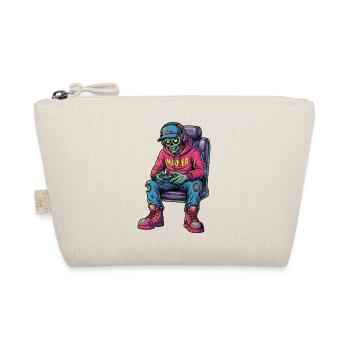 Undead Gamer: Zombie Gamer Trucker - Organic Pouch - nature - Front