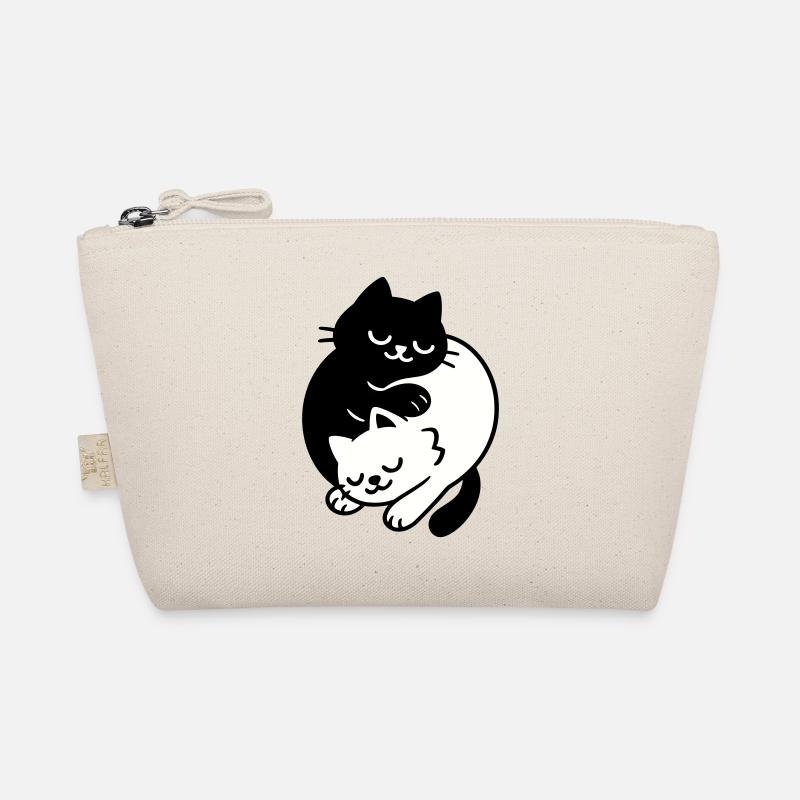 Ying-Yang Cats #2 Organic Pouch