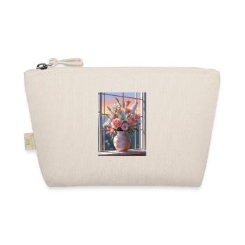 Vases of Flowers at Sunset - Organic Pouch - nature - Front