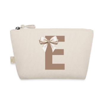 Lettre E Nœud - Trousse biologique - nature - Devant