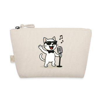 Rock'n'Roll Kitty - Bio-Täschchen - Natur - Vorne