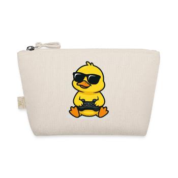 Gamer Chick - Organic Pouch - nature - Front
