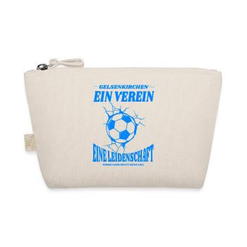 Gelsenkirchen Fußball Spruch Geschenk - Bio-Täschchen - Natur - Vorne