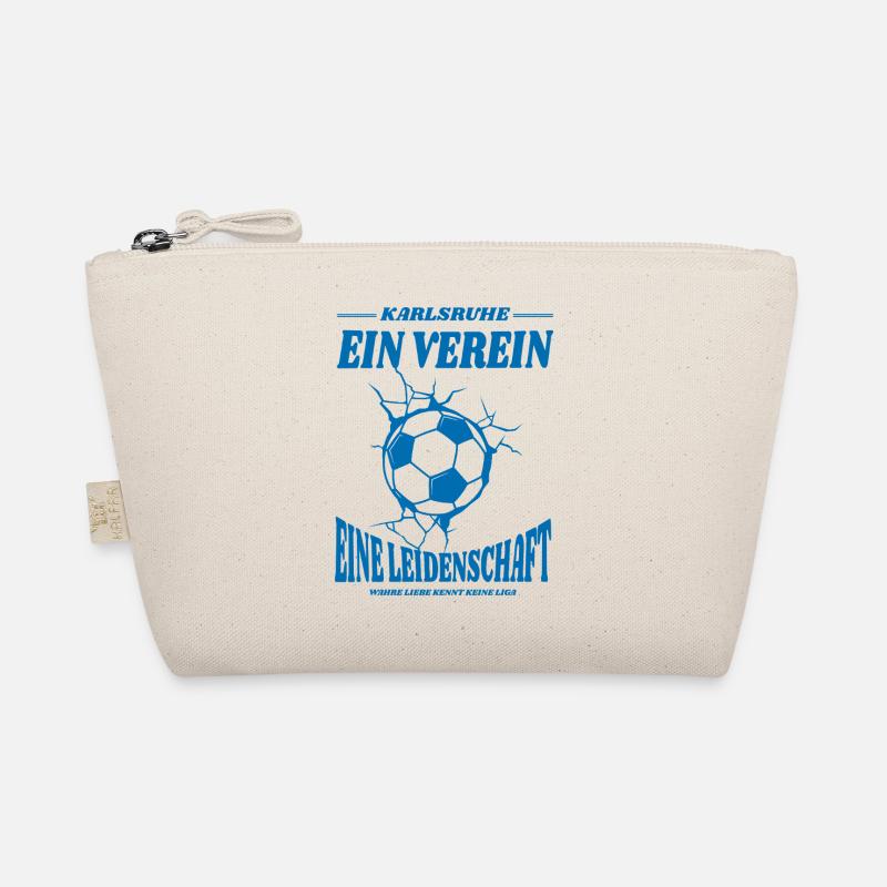 Karlsruhe Fußball Spruch Geschenk Bio-Täschchen