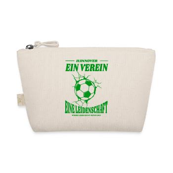 Hannover Fußball Spruch Geschenk - Bio-Täschchen - Natur - Vorne