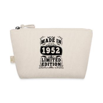 1952 Original 1952 Vintage Vintage Retro Jahrestag - Bio-Täschchen - Natur - Vorne