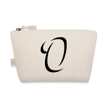 Letter O, Name, der Buchstabe O - Bio-Täschchen - Natur - Vorne