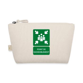 Schild für Sammelplätze, Beschilderung - Bio-Täschchen - Natur - Vorne