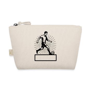 Footballer - Last name First name - Organic Pouch - nature - Front