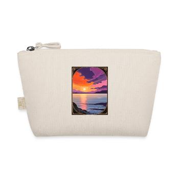 Bewitching Coastal Sunset - Organic Pouch - nature - Front