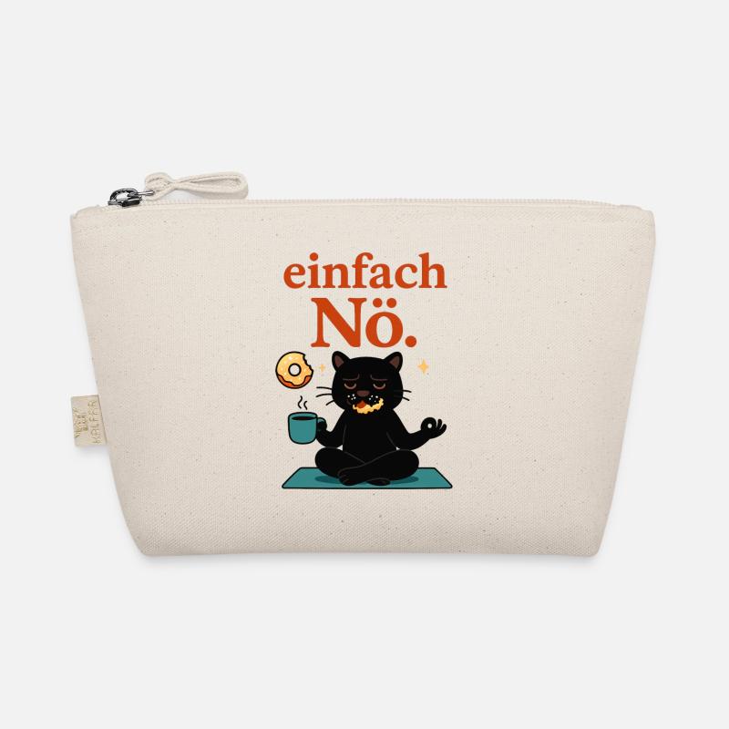 Entspannte Yogapose - einfach Nö Bio-Täschchen