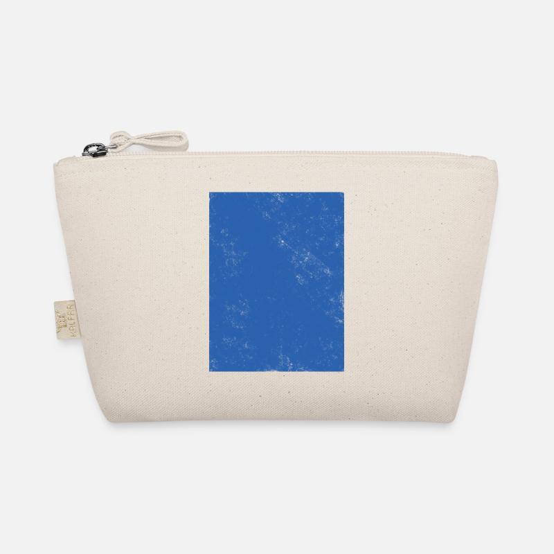 Einfacher blauer Farbverlauf Design Bio-Täschchen