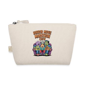 The crew of a horror film marathon - Organic Pouch - nature - Front