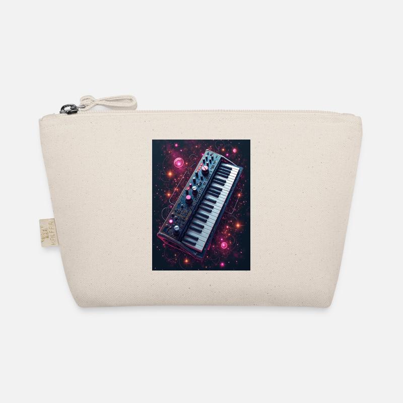 Kosmisches Musik-Keyboard - Bio-Täschchen - Natur