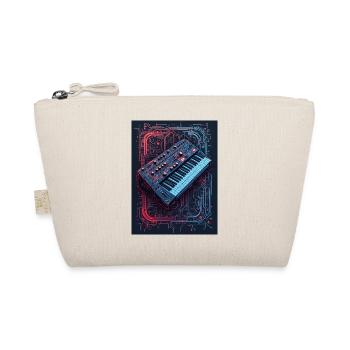 Futuristic synthesizer design - Organic Pouch - nature - Front
