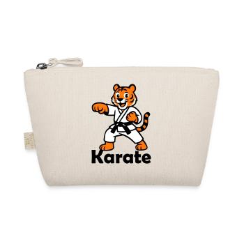 Karate Tiger - Bio-Täschchen - Natur - Vorne