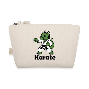 Karate Drache - Bio-Täschchen - Natur - Vorne