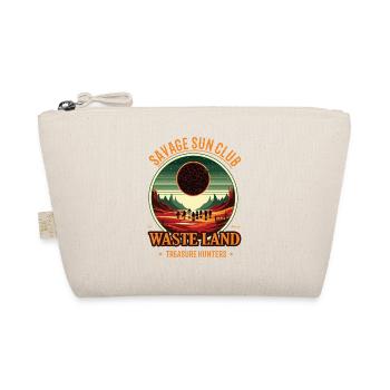 Wasteland Treasure Hunter Design – Fantasy Adventure - Organic Pouch - nature - Front