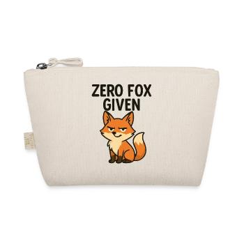 Illustration de renard impertinent minimaliste - Trousse biologique - nature - Devant