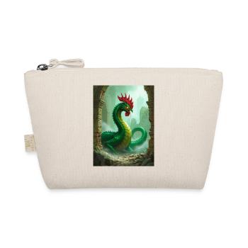 Basilisk with rooster head and deadly petrifying - Organic Pouch - nature - Front