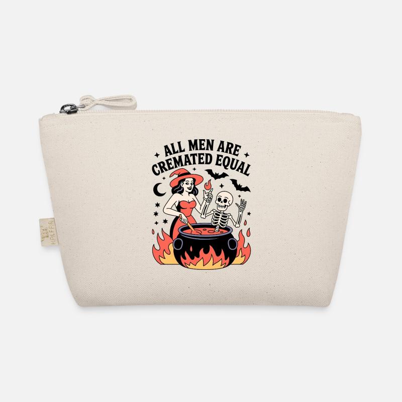 Alle Menschen werden gleich eingeäschert Bio-Täschchen