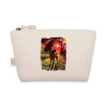 Husky in the mystical sunset - Organic Pouch - nature - Front