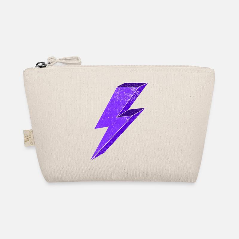 Electrifying lightning graphic for clothing 3D Organic Pouch