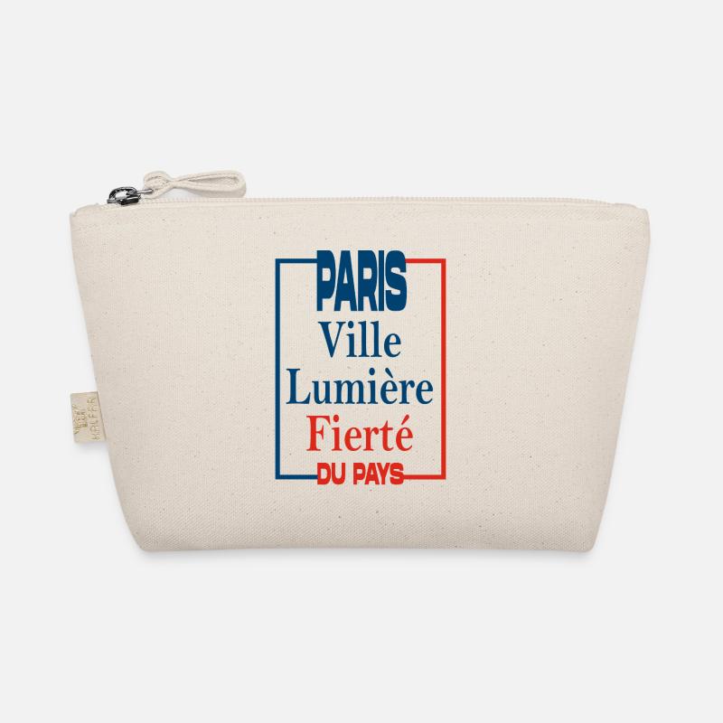 PARIS STADT DES LICHTS - Bio-Täschchen - Natur
