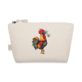 Coq coloré avec des lunettes de soleil - Trousse biologique - nature - Devant