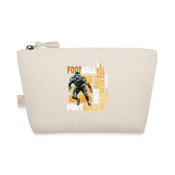 Joueur de football américain USA Amérique Sports Rétro - Trousse biologique - nature - Devant