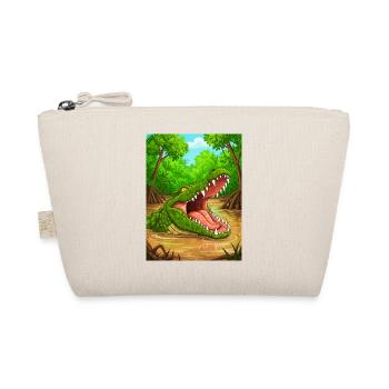 Crocodile – Africa’s rivers, strongest bite - Organic Pouch - nature - Front