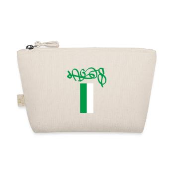 Lagos Nigeria Drapeau avec lettrage Street Art - Trousse biologique - nature - Devant