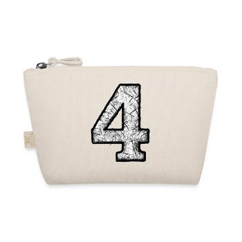 Quatre scratchs grunge design - Trousse biologique - nature - Devant