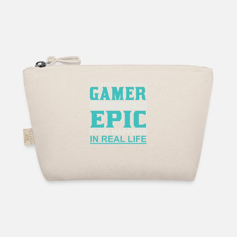 Gamer Episch Im Echtem Leben Bio-Täschchen